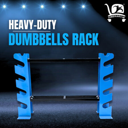 FINEKART Dumbbells & Kettlebells Rack Free Weight Storage for Home Gym