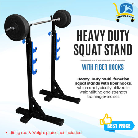 FINEKART Multifunction Bench Press Stand Squat Rack for Home Gym