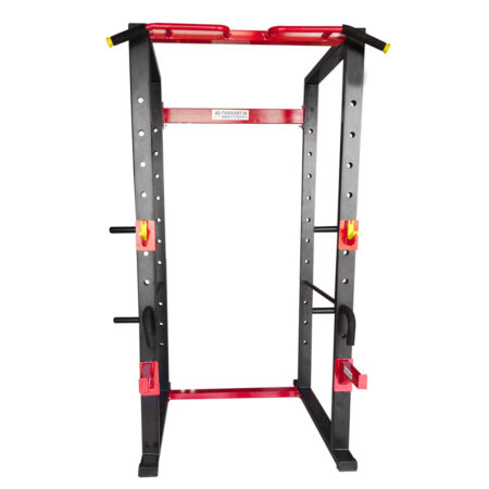 FINEKART Power Squat Rack, Weight Lifting Squat Rack Stand with Pull Up Bar for Home Gym