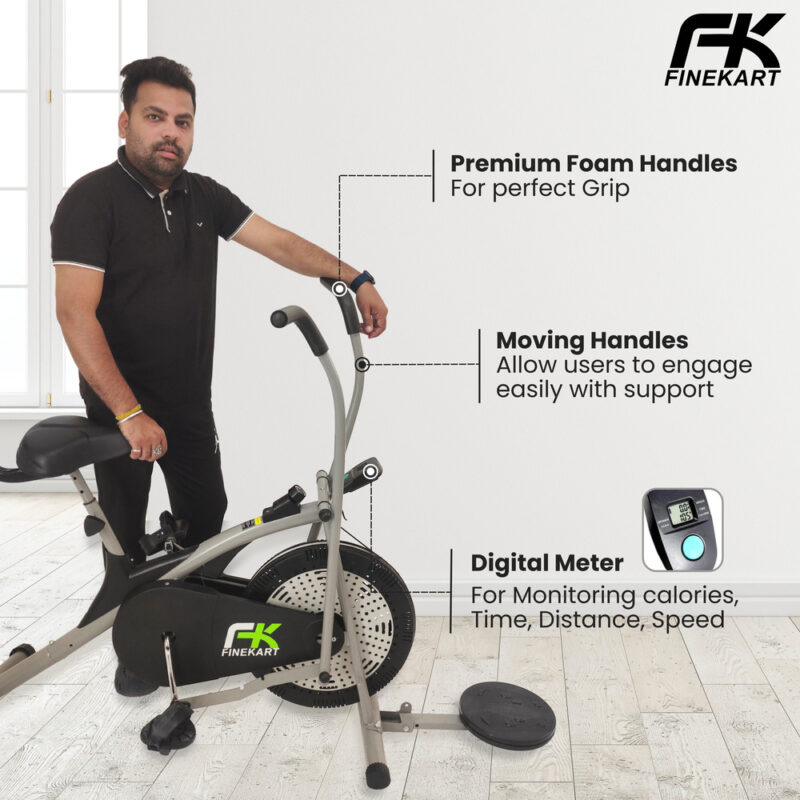 FINEKART Premium Quality Exercise Cycle with Twister for Home Gym